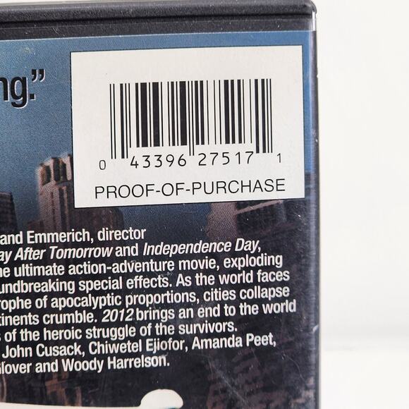 2012 Film by John Cusack (2009 Columbia Pictures) Apocalypse Genre DVD Movie - Picture 3 of 6